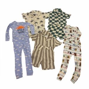 GAP, GRAYSON | boys 5t & 4T matching short set and pajamas -10 pieces